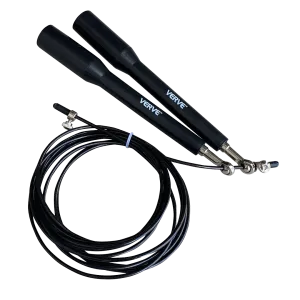 VERVE Jump Rope - Black Cable | Pre-Order ETA Early January