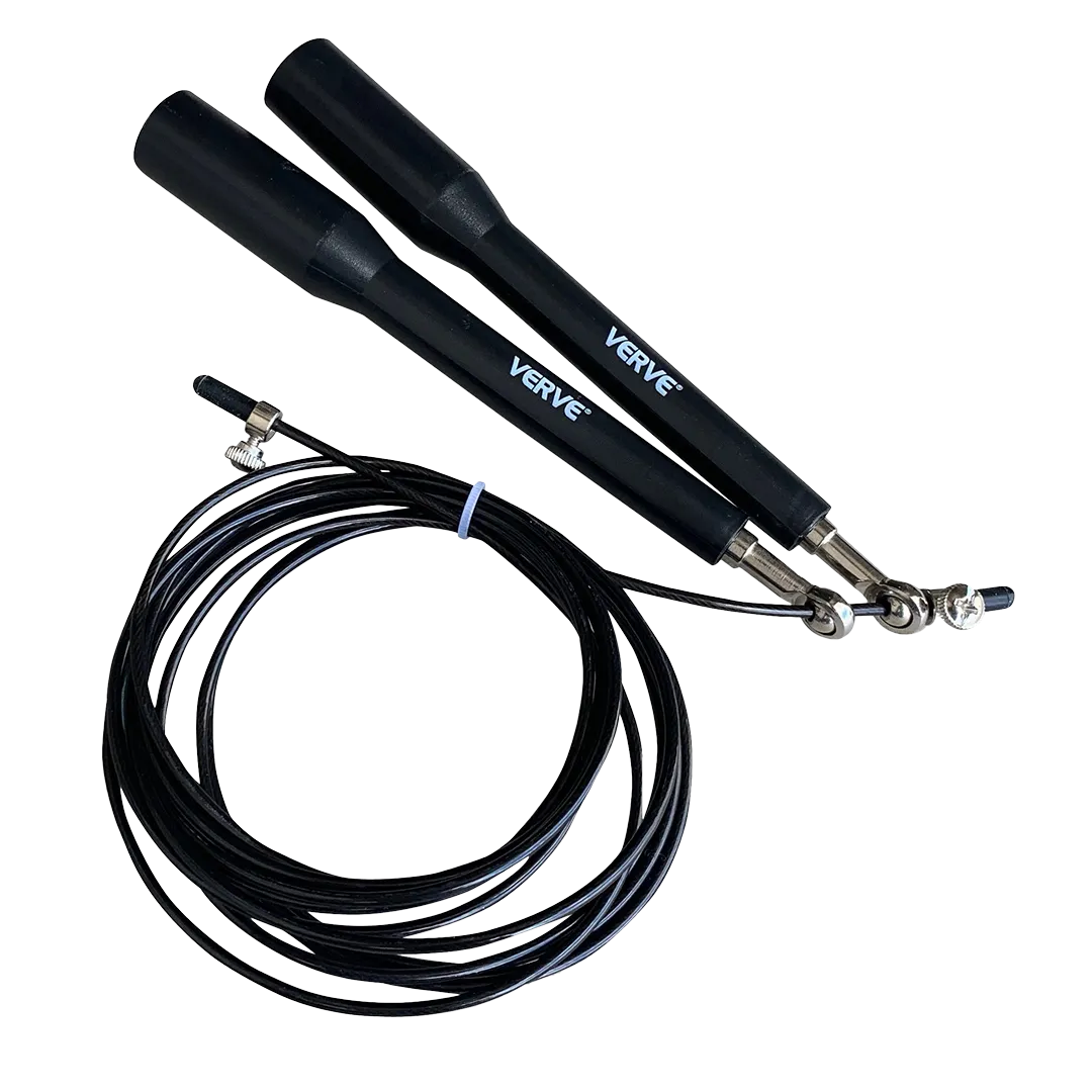 VERVE Jump Rope - Black Cable | Pre-Order ETA Early January