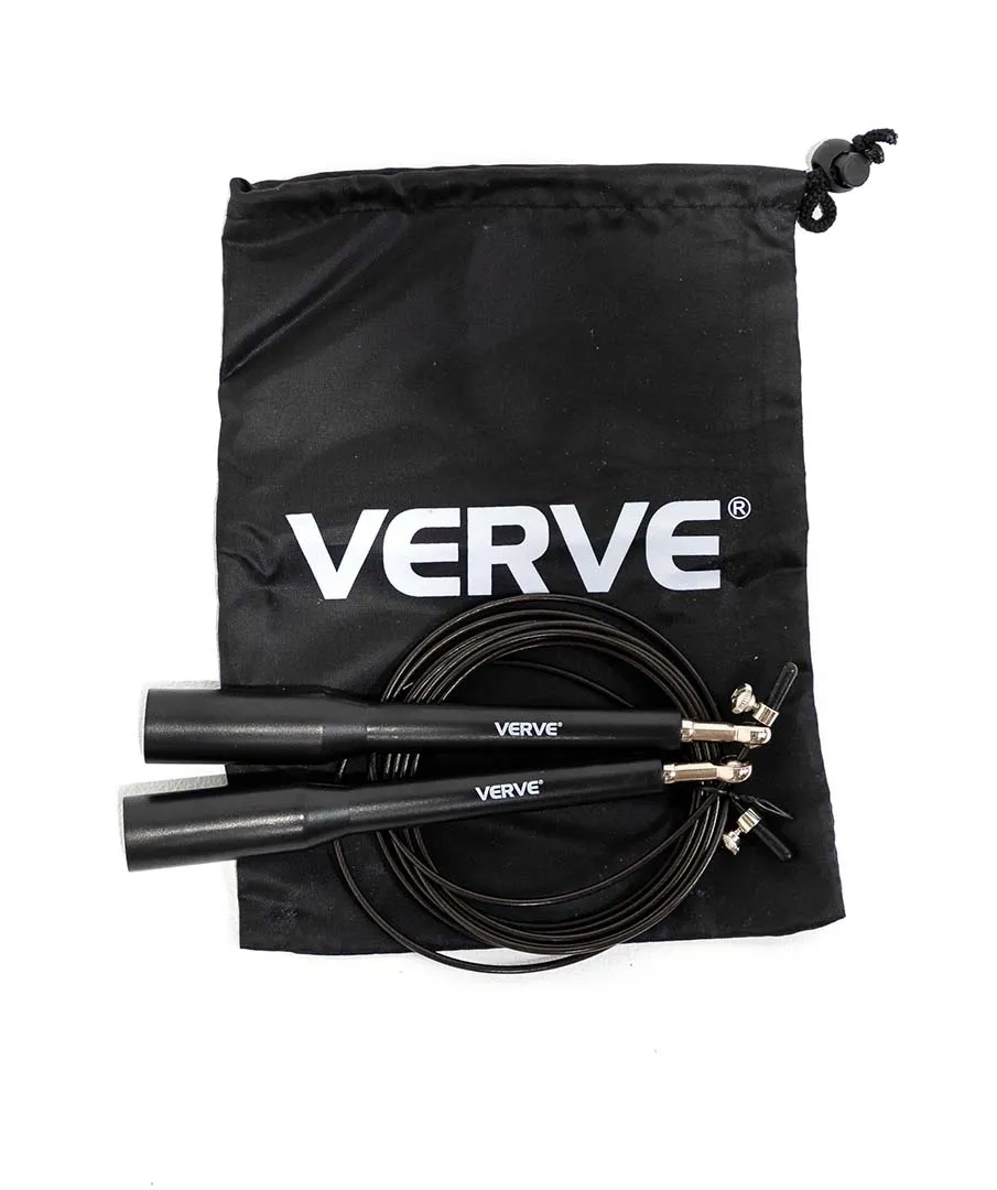 VERVE Jump Rope - Black Cable | Pre-Order ETA Early January